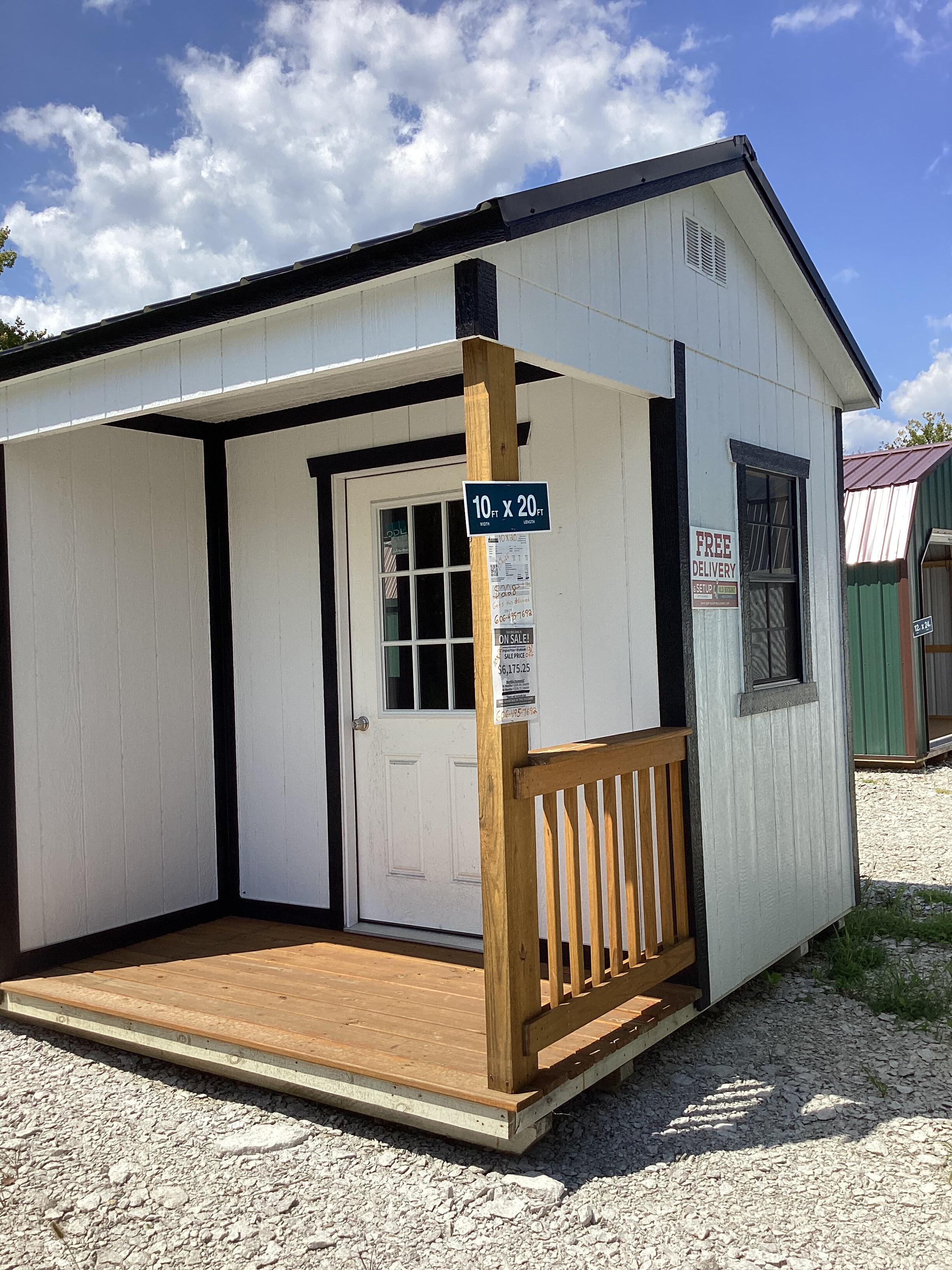 Utility Side Porch - 10x20